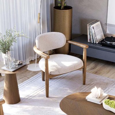 Alternative view of POLTRONA HELENA CON BRAZOS